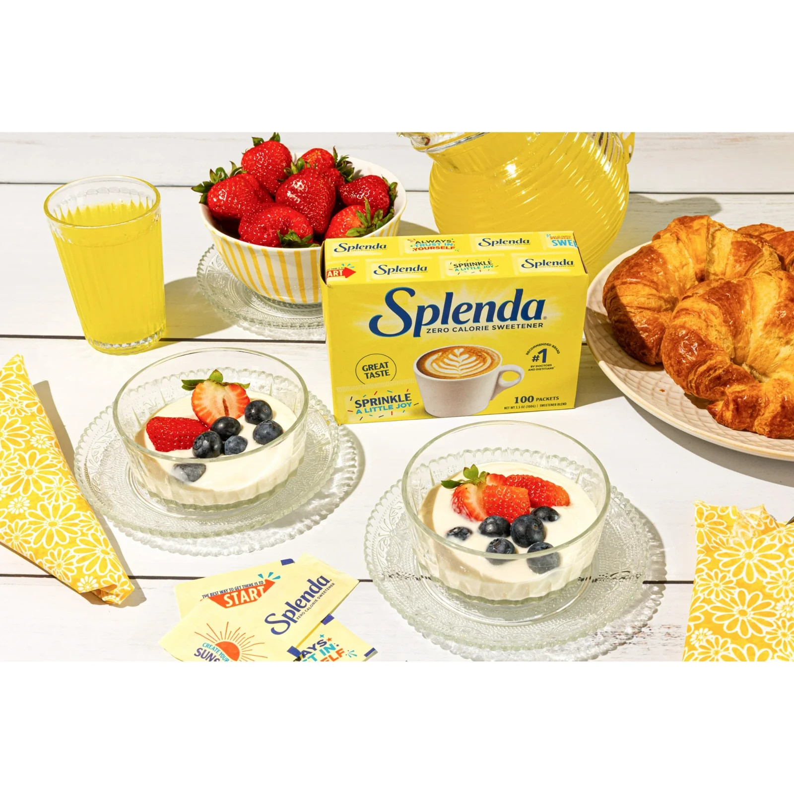 Splenda Zero Calorie Sweetener, Sugar Substitute Packets - 100CT gallery