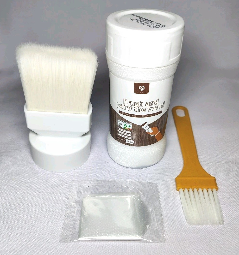 All-in-One Paint WHITE, Brush Touch-Up for Furniture, Cabinet, Wood, Wall, Floor gallery