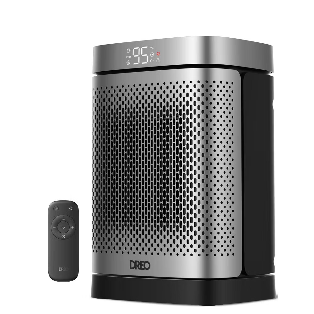 Dreo 1500W Atom Core PTC Heating Oscillating Tower Space Heater with Remote gallery
