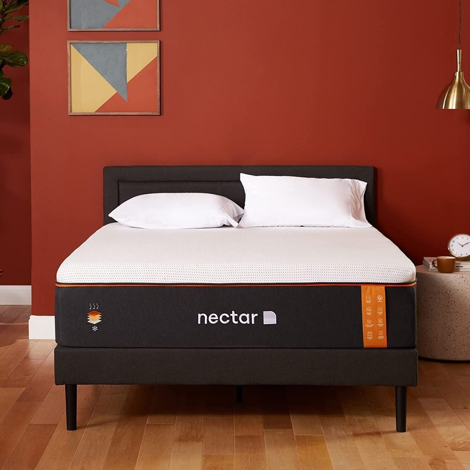 Nectar Premier Copper 14" King Mattress - Medium Firm Gel Memory Foam gallery