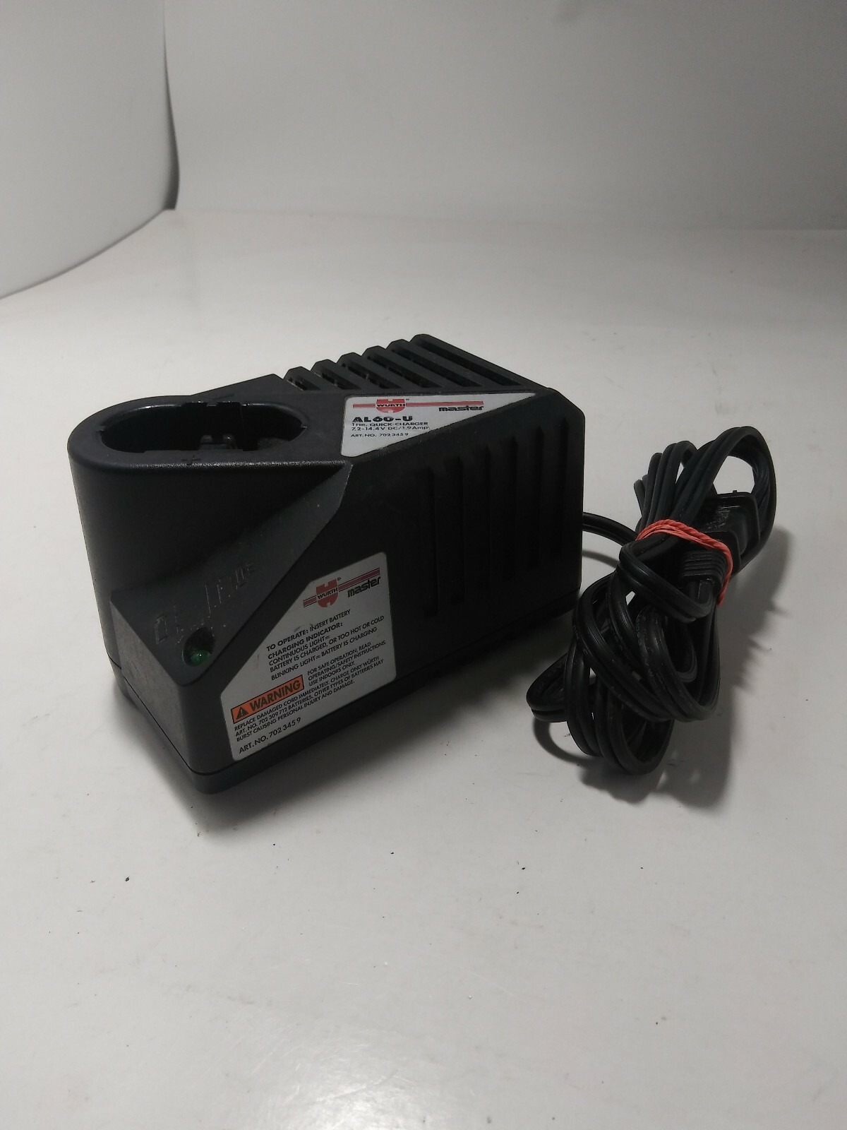 Genuine Wurth Master 1 Hr Quick Battery Charger AL60-U gallery