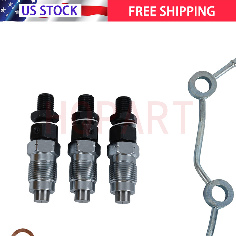 Fuel Injectors & Fuel Return Overflow Pipe Fit Kubota 16001-53900 gallery