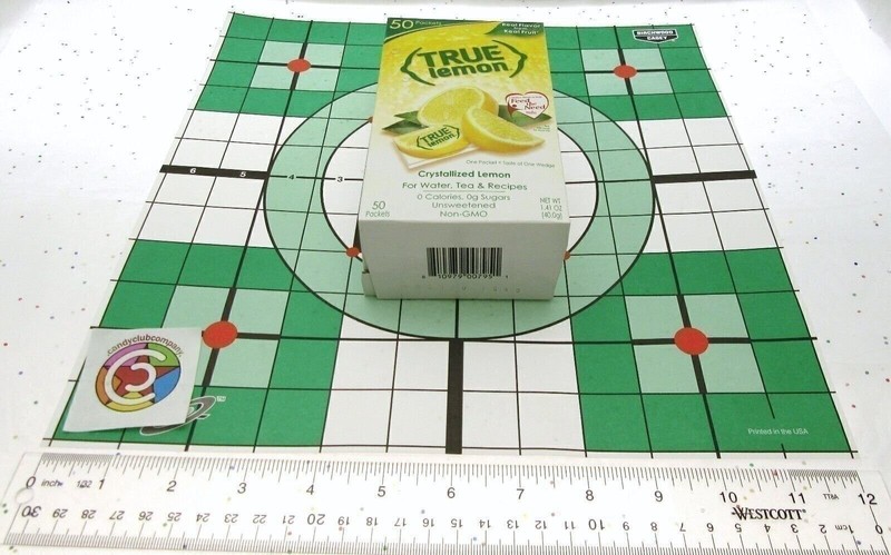 True Lemon ~ Crystallized Lemon ~ Real Flavor From Real Fruit ~ 50 Packets gallery