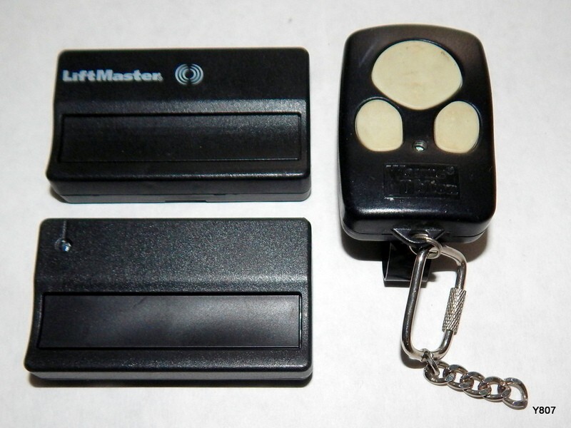 Mixed Set Garage Door Remotes gallery