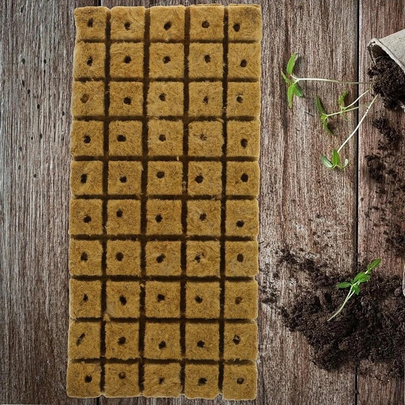 Seedling Grow Plug Sponge Block Starter Rock Wool Planting Grow Cubes Hydroponic gallery