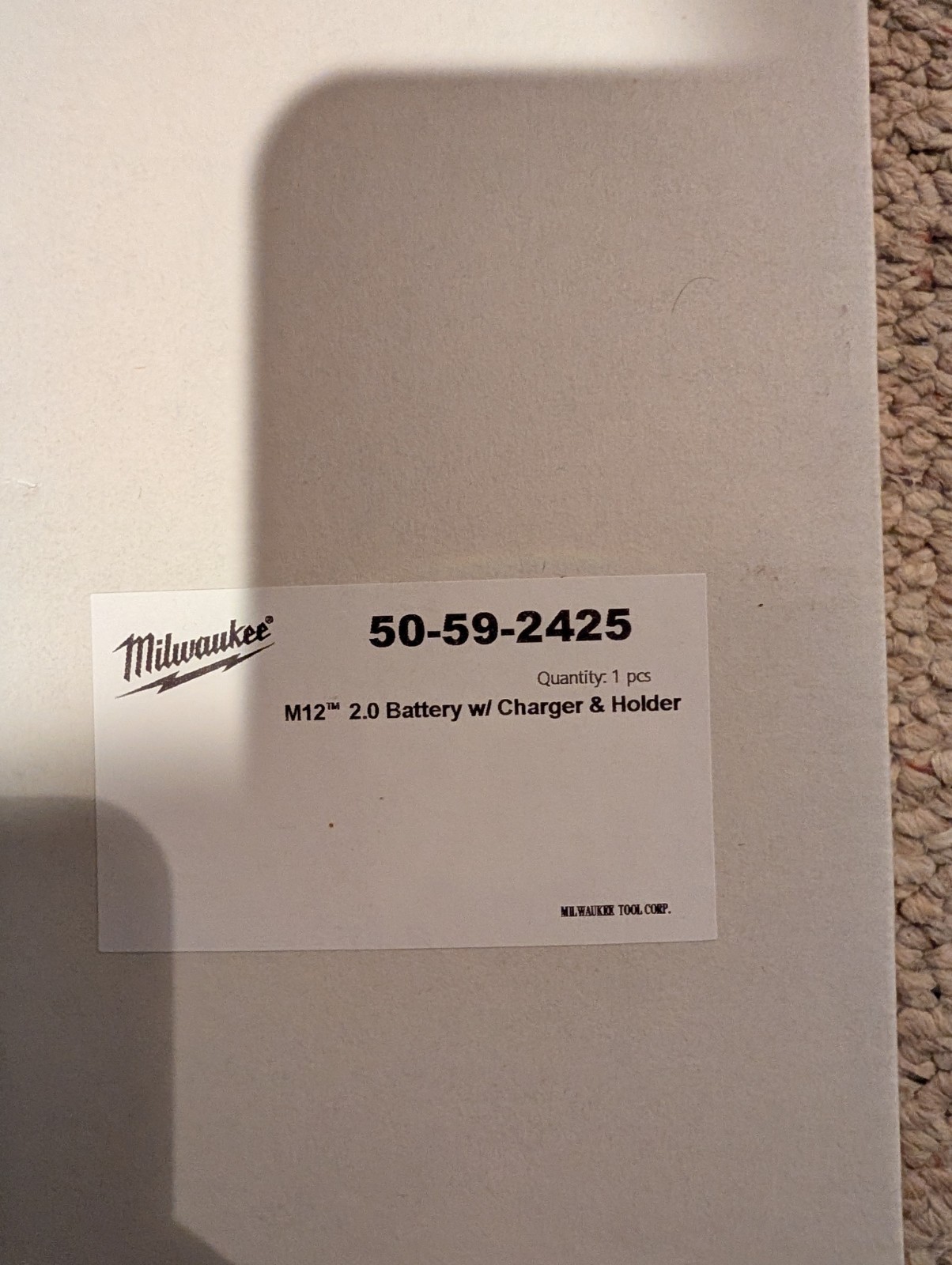 Milwaukee M12 Charger 50-59-2425 gallery