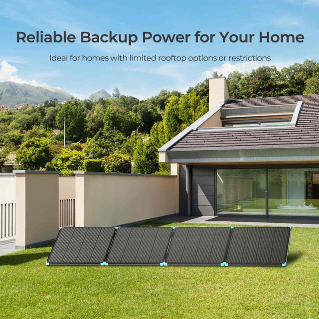 Renogy 400W Lightweight Portable Solar Suitcase Foldable Solar Panel Outdoor gallery