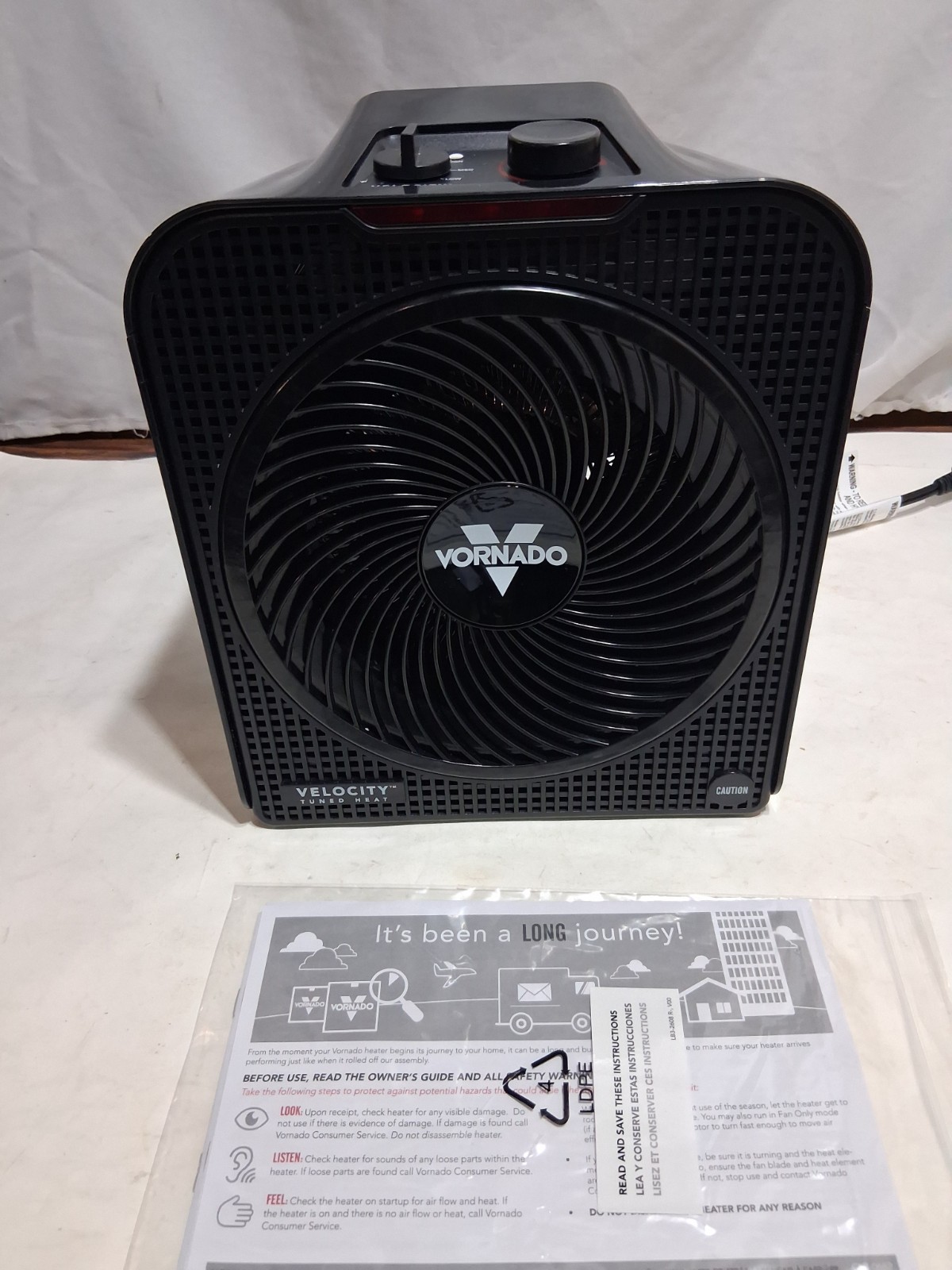 Vornado Velocity 4 Whole Room Vortex Indoor Heater-4+ VTX 4969017 gallery