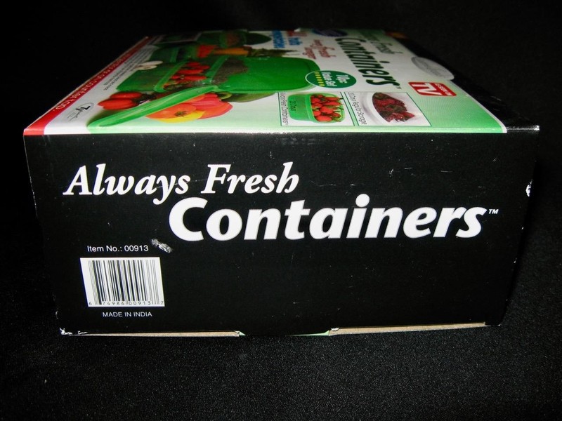 NEW ~ Always Fresh Storage Containers 10 Pc. Set Gourmet Trends AS SEEN ON TV gallery