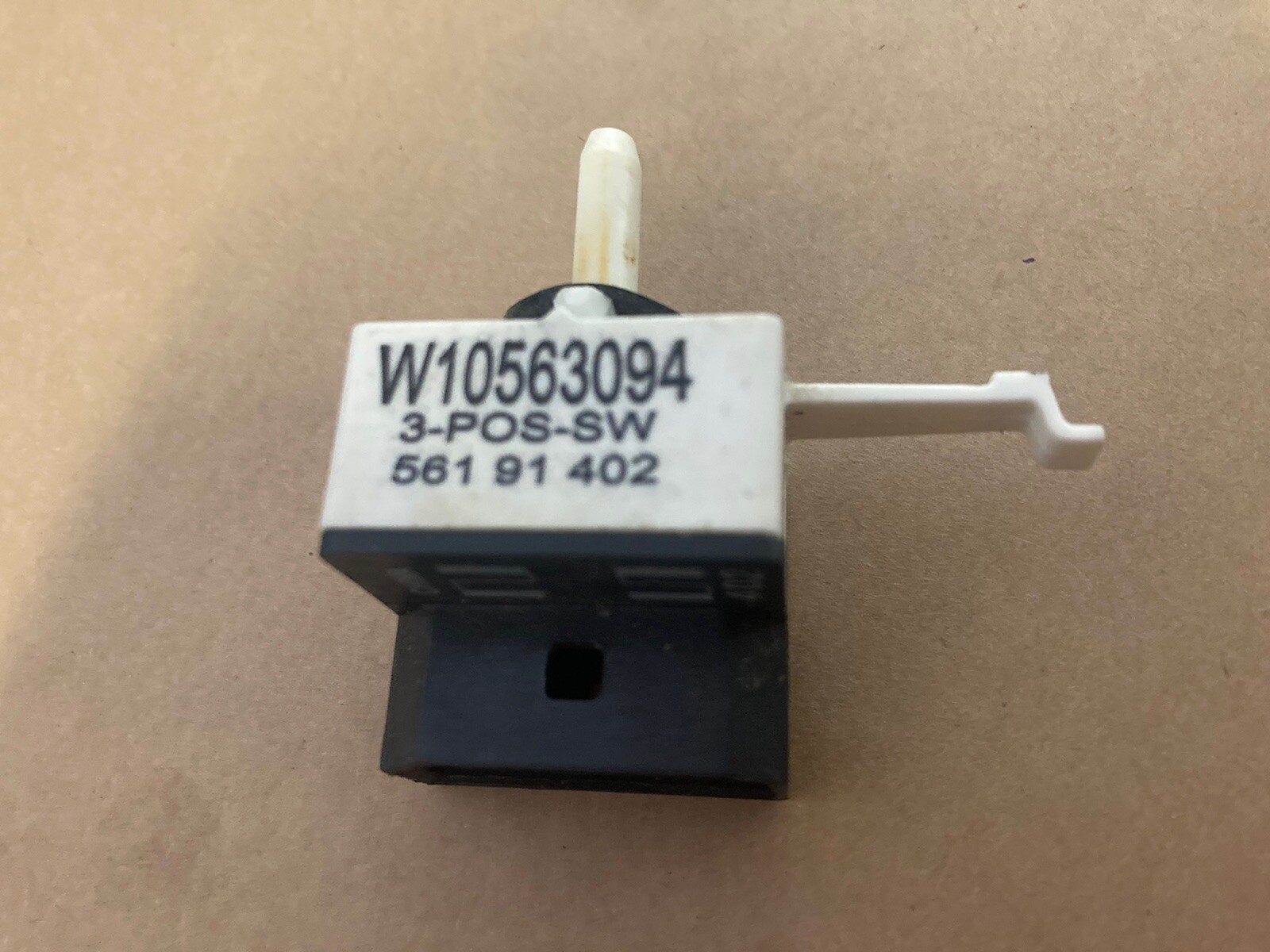 W10563094 WHIRLPOOL DRYER CYCLE SELECTOR SWITCH 259A gallery