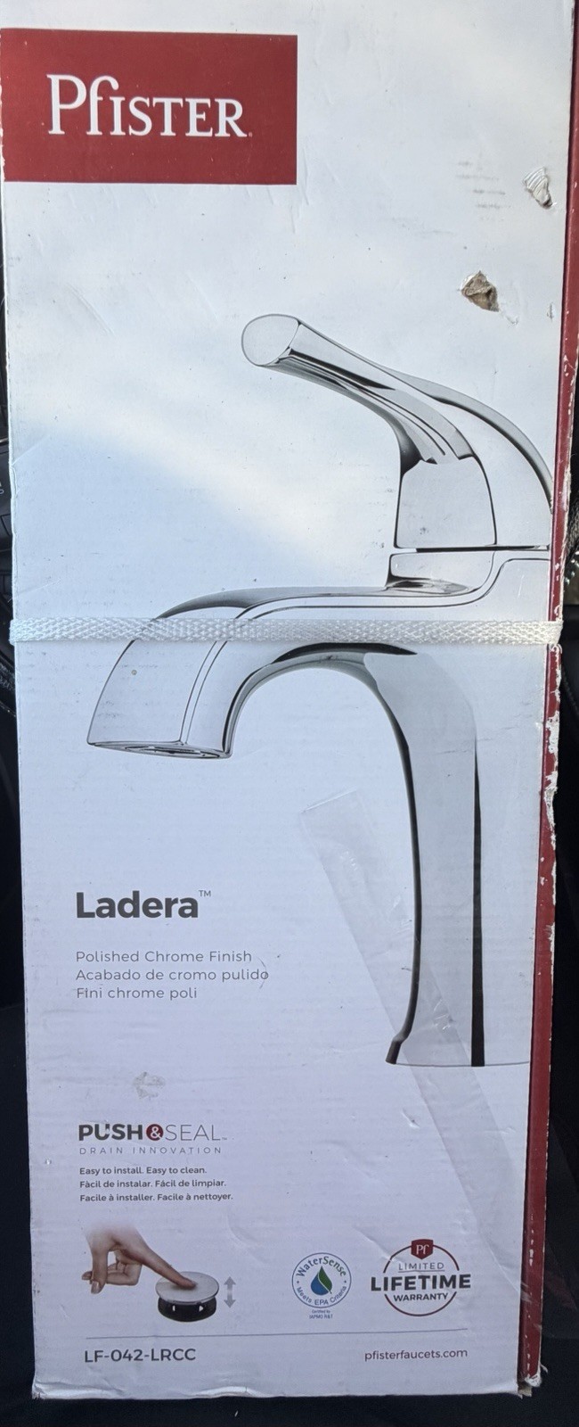 PFISTER LADERA LF-042-LRCC SINGLE HANDLE BATHROOM FAUCET POLISHED CHROME FINISH gallery
