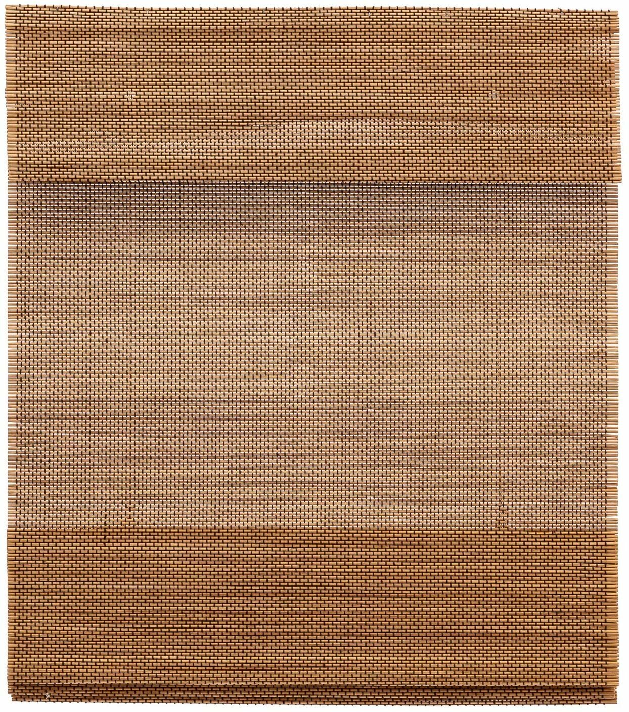 TJ GLOBAL Cordless Bamboo Roman Window Blind Sun Shade, Light Filtering... gallery