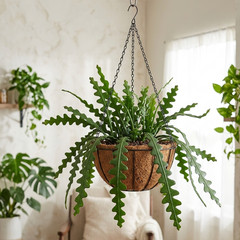 Fishbone Cactus 3″ Pot | Zig Zag Cactus | Rooted Jungle Cactus Easy Care Plant