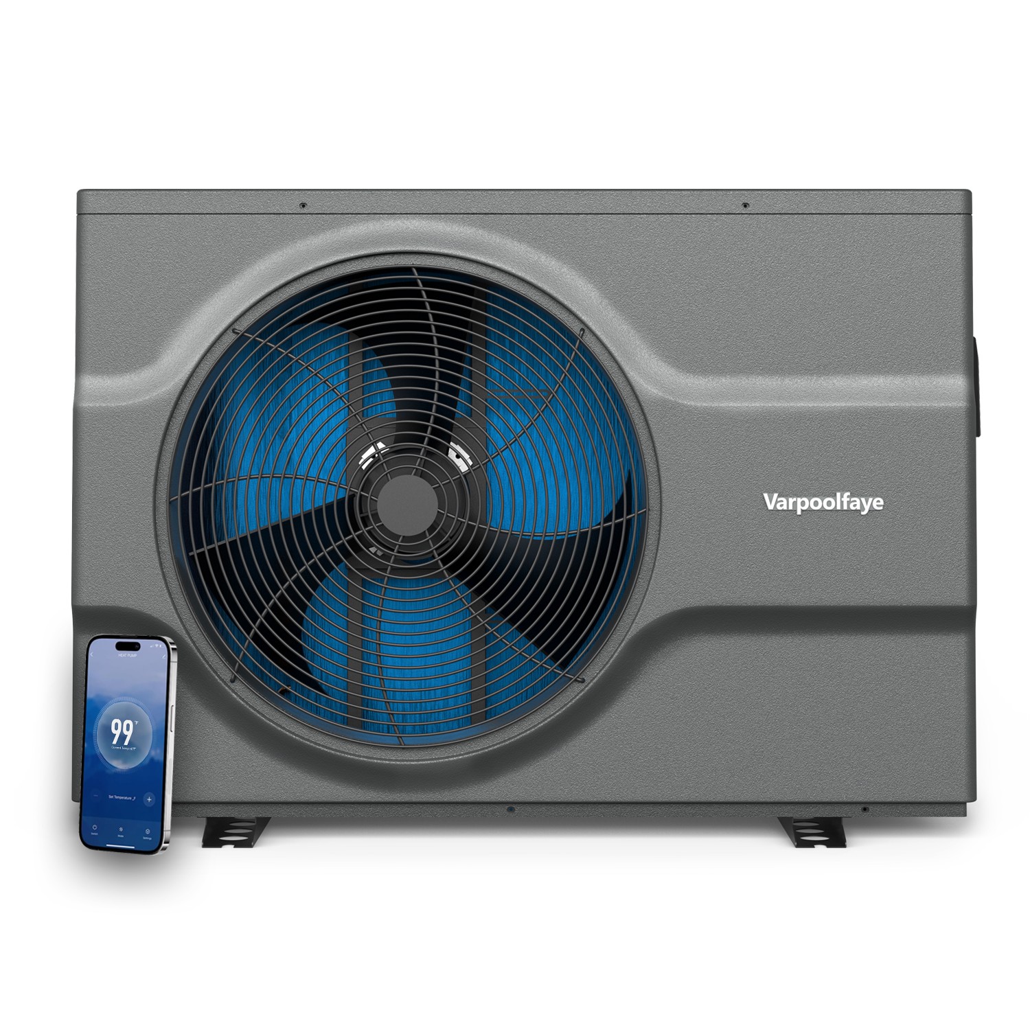 120000 BTU Pool Heater & Chiller Inverter Heat Pump In/Above Ground, 33K Gal gallery