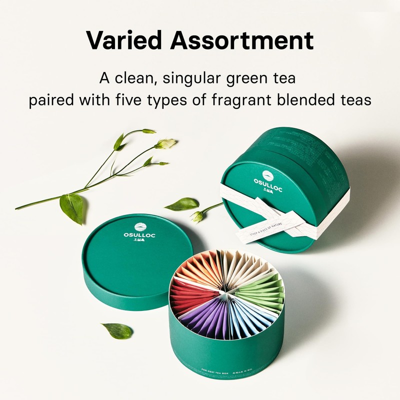For:rest Tea Box (36 Count, 6 Types x 6ea,) Exquisite & Unique Gift idea For ... gallery