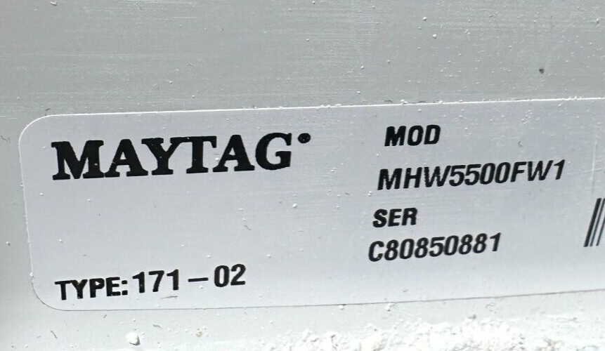 Maytag Washer Model MHW5500FW1 Power Cord Cable gallery