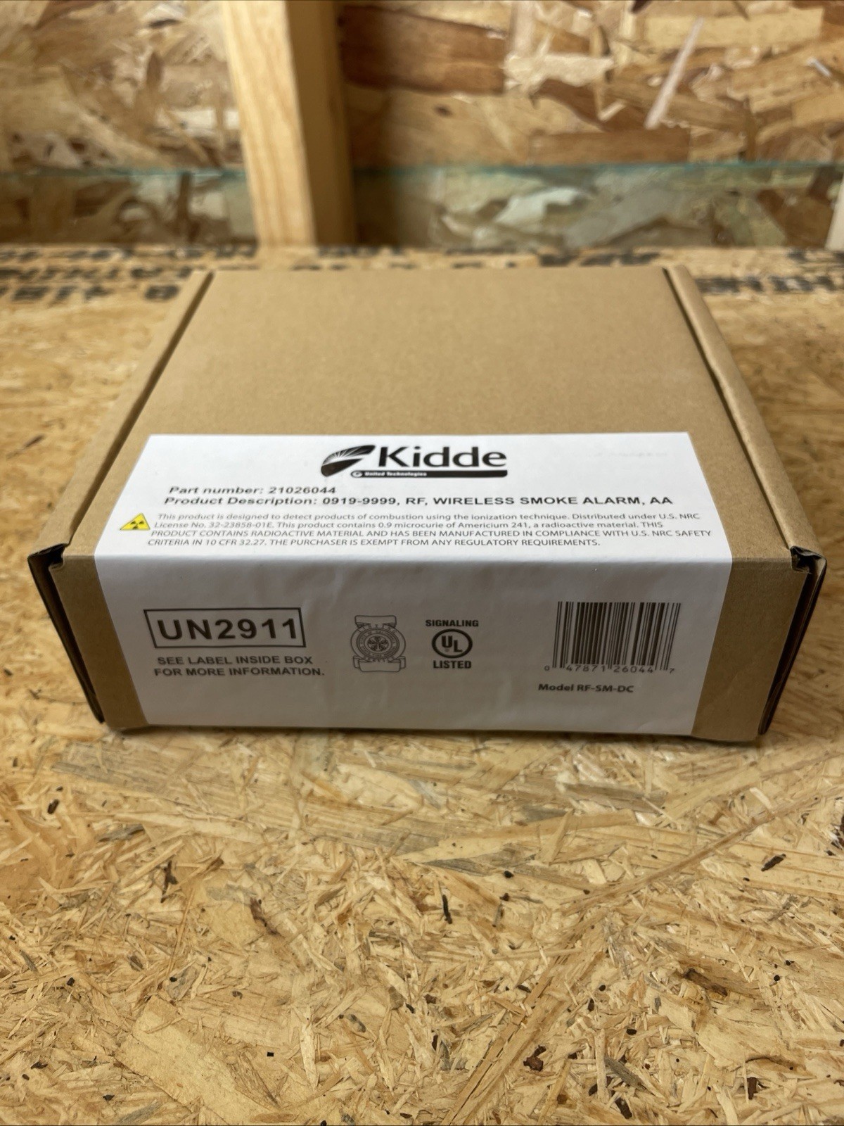 Kidde 21026044 Battery Operated Wireless Interconnect Smoke Alarm Model RF-SM-DC gallery