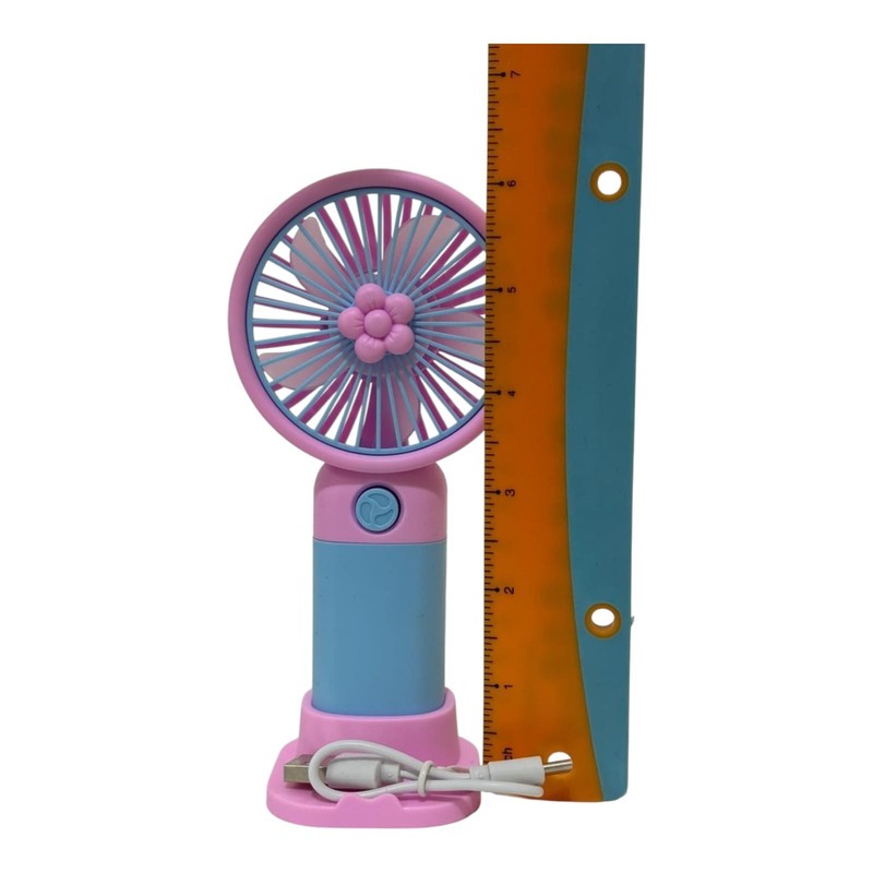 Portable Mini USB Fan Handheld & Desktop Rechargeable Small Personal Cooling Fan gallery