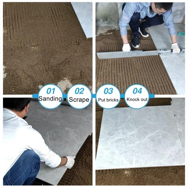 Flat Plasterer Mason Tiling Tools Special Floor Tile Mortar Rake Tile Leveler gallery