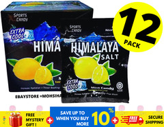 Himalaya Salt Sport Candy Mint Lemon Flavor Genuine (15g x 12 pack)