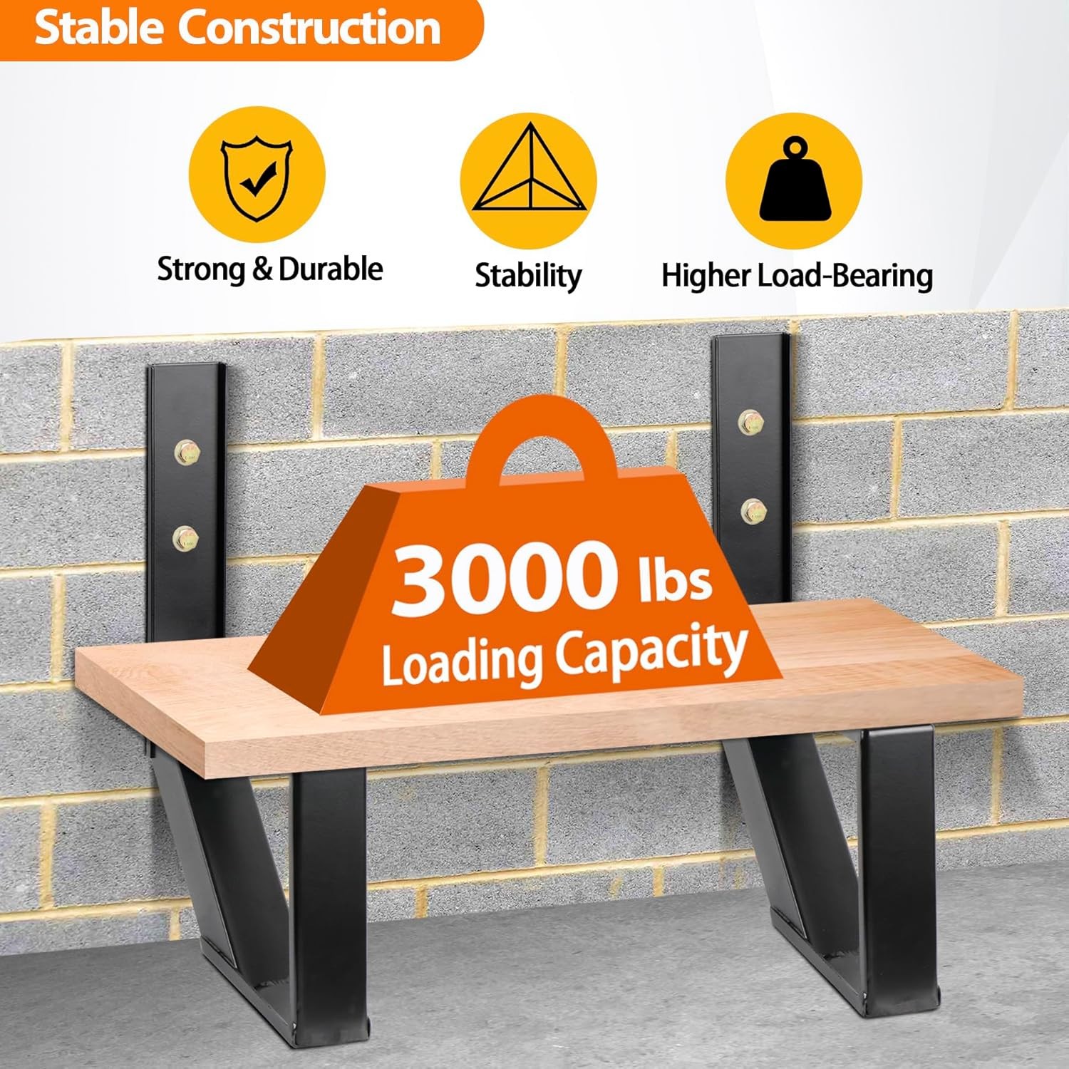 Steel Stair Riser 2 Pack, 1-Step Steel Stair Stringer for Outdoor Steps gallery