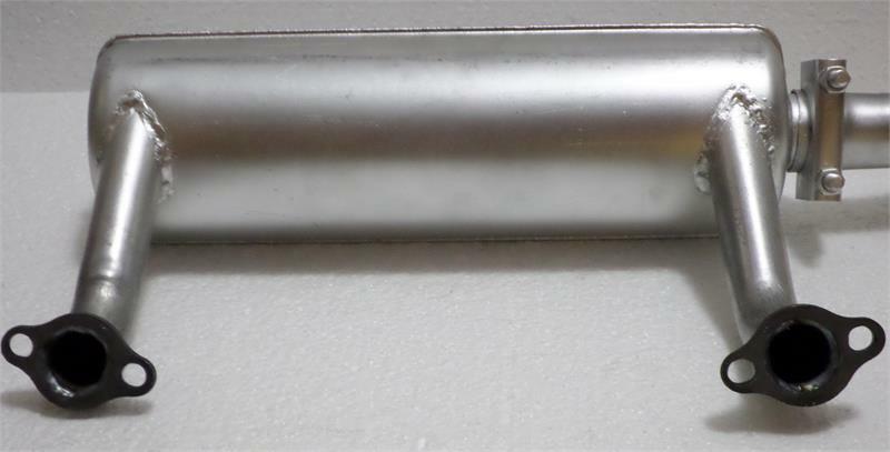 Briggs & Stratton OHV Vertical V-Twin Muffler Starter Side Below #576701801 gallery