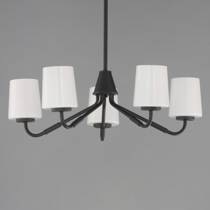 Maxim Lighting 12696WTBK Durham Chandelier Black gallery