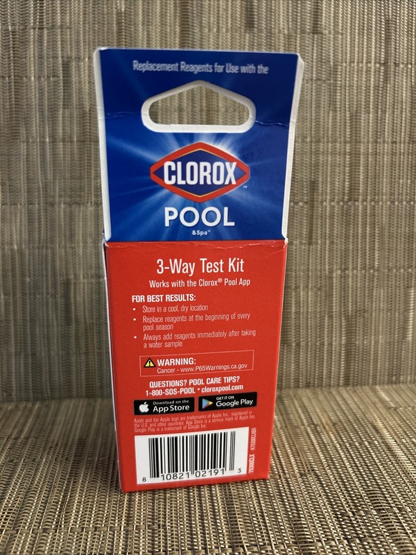 Clorox Pool & Spa Refill Solutions 3 Way Test Kit PH Chlorine Bromine BRAND NEW gallery