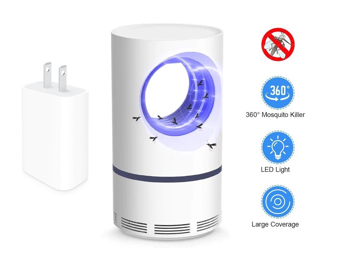 Electric Mosquito Insect Killer Lamp Zapper LED Light Fly Bug Trap Pest Control gallery