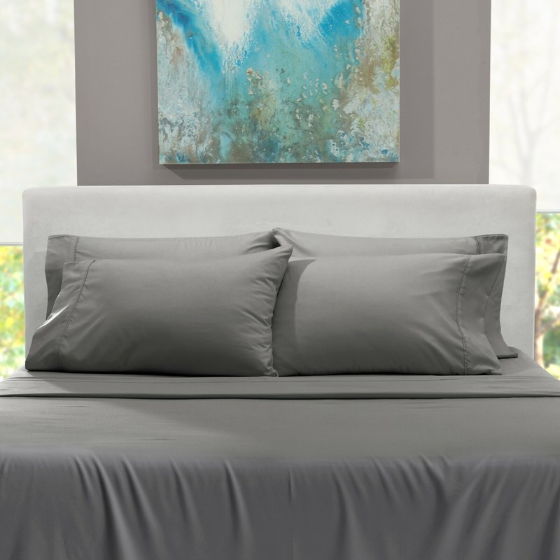 6 Piece Bed Sheets Set- Hotel Luxury Extra Deep Sheets, 39 Colors, 16"- 24" Deep gallery