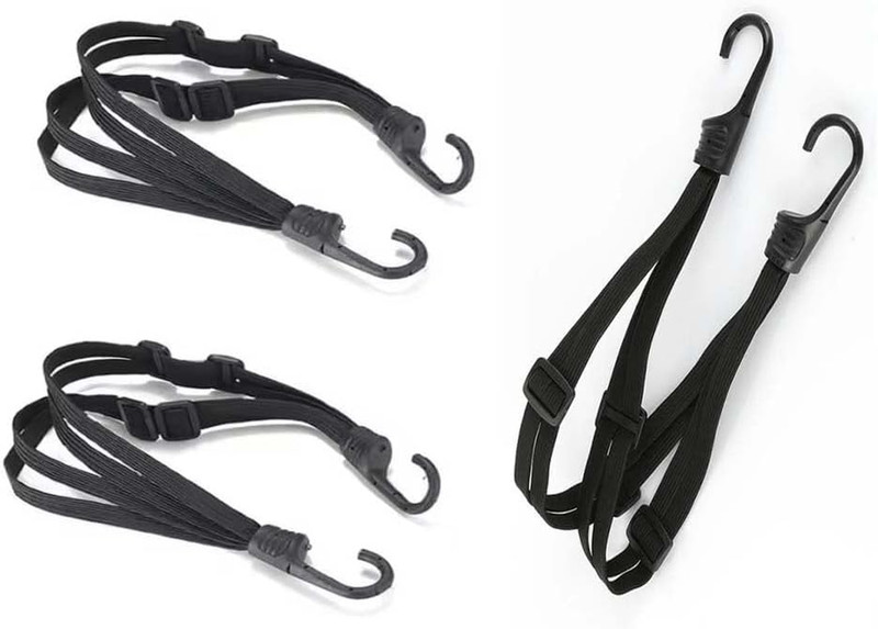 3 Pack Motorcycle Helmet Bungee Cords Full Face Backpack Holder Rope Elastic ... gallery