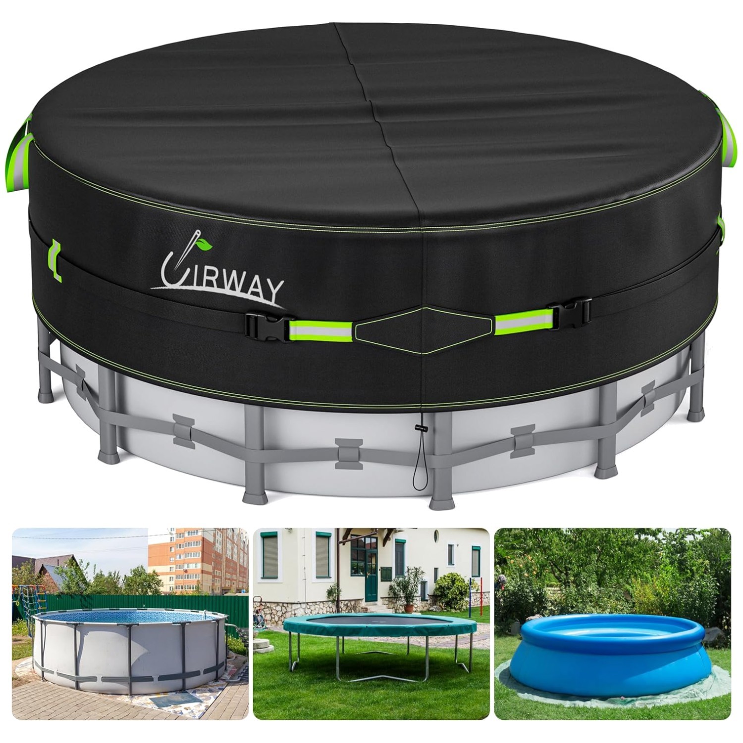 All-Weather Protection Pool Cover for Above Ground Pools gallery