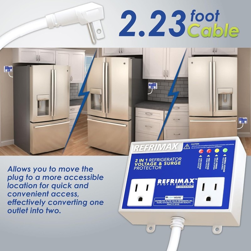 Refrimax Voltage & Surge Protector for Refrigerators 27 cu. ft. or More gallery