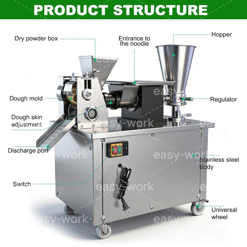 Automatic Dumpling Maker Machine For Samosa Empanadas Ravioli Food Workshops gallery