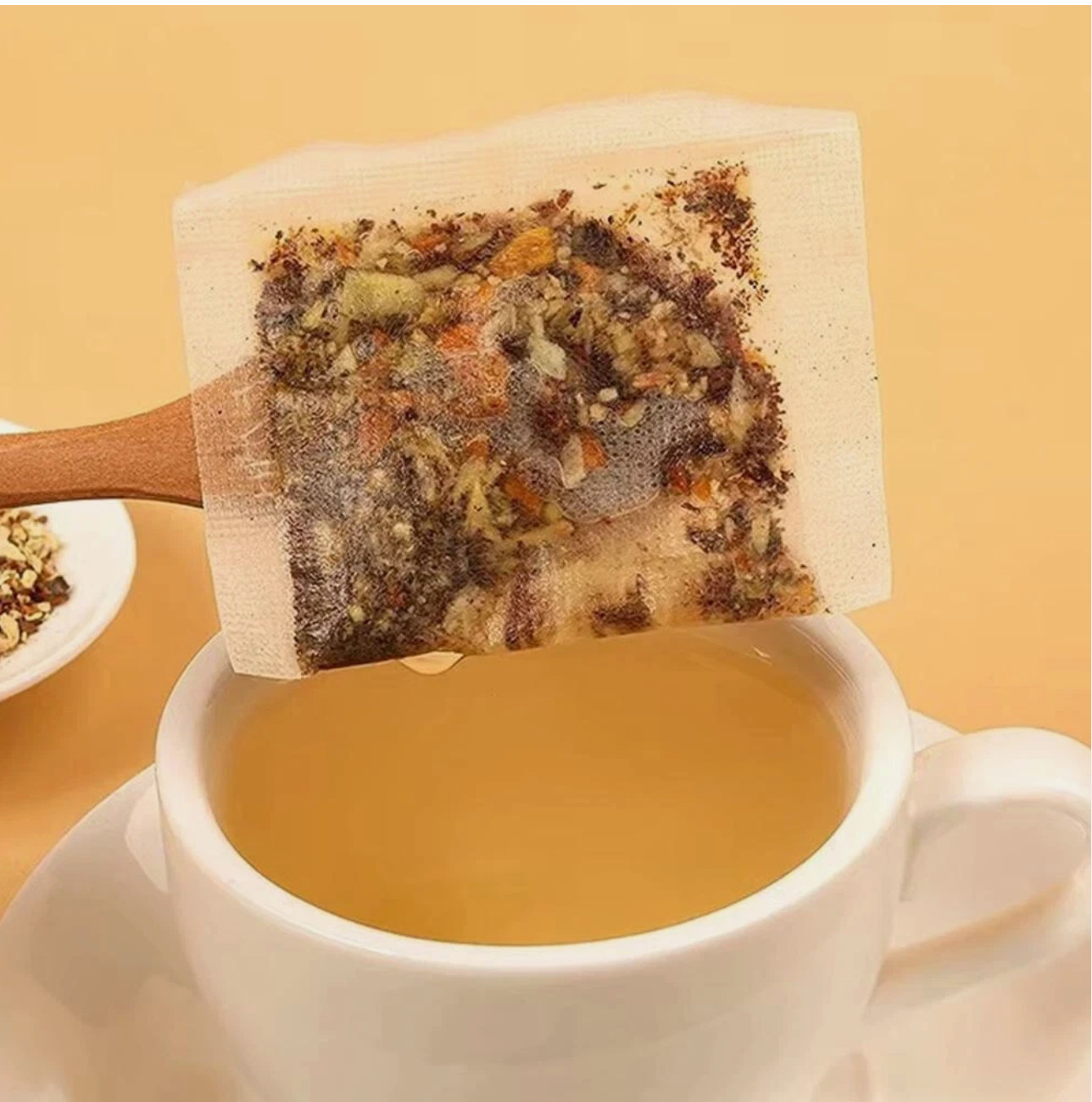 120 Premium Turmeric Ginger Cinnamon Tea Bags, 100% Natural &No Additive Support gallery