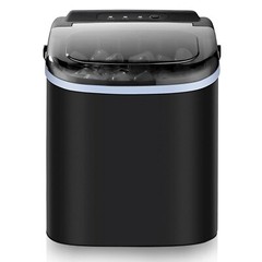 Ice Maker Countertop Fast ice Making in 6 Mins 26.5lbs/24Hrs 9 Bullet Ice Por…