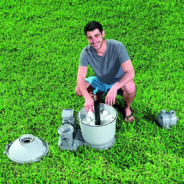 Bestway Flowclear Polysphere Filtration Filter Material for Sand Filter Pumps gallery