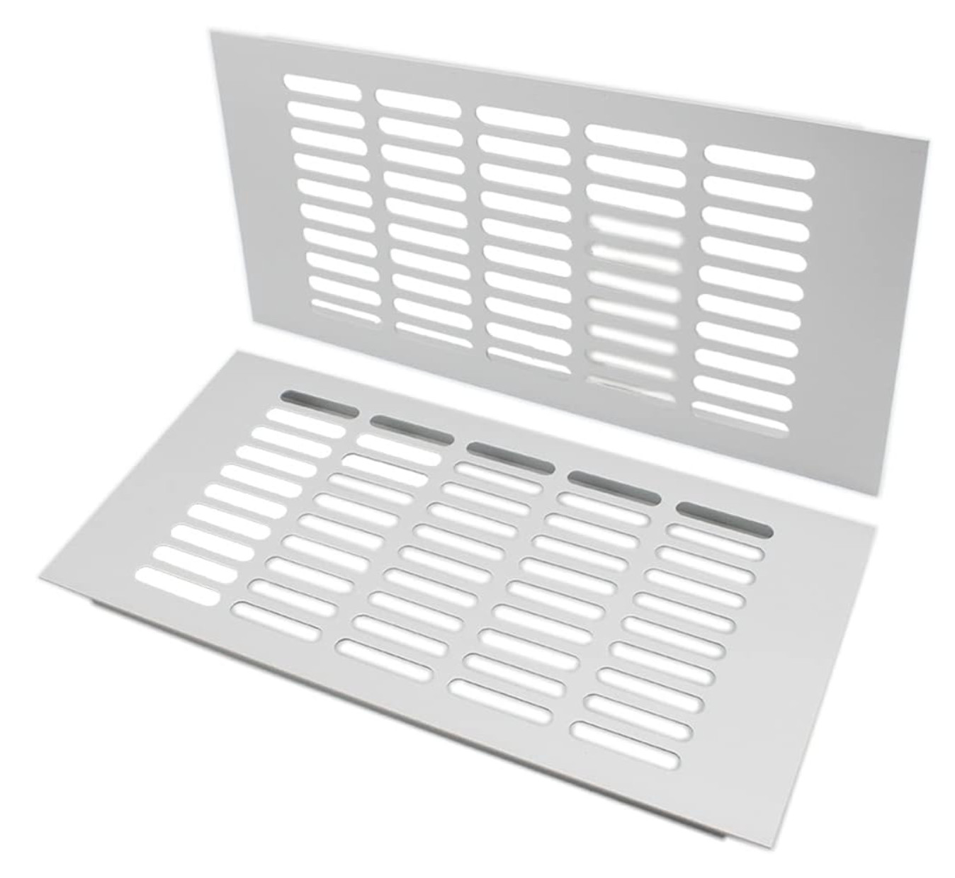 (2 PACK) Fits 12.5” x 5” Breathable Aluminum Alloy Mesh Vent Grille Air Cover gallery