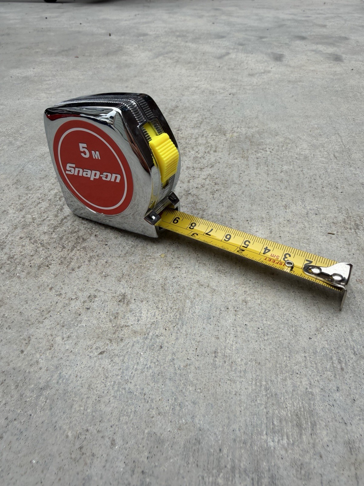 Snap On Tools Tape Measure 16ft SAE / METRIC Chrome Stainless Steel Snap-On gallery