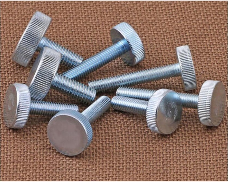 M3 M4 M5 Knurled Flat countersunk head Big Round Hand tight Adjustable screw gallery