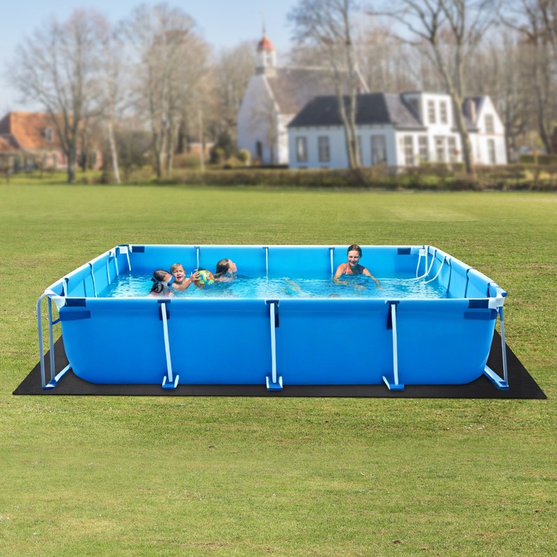 VEVOR 16x32ft Rectangle Pool Liner Pad Heavy Duty Thick Pool Mat Prevent gallery