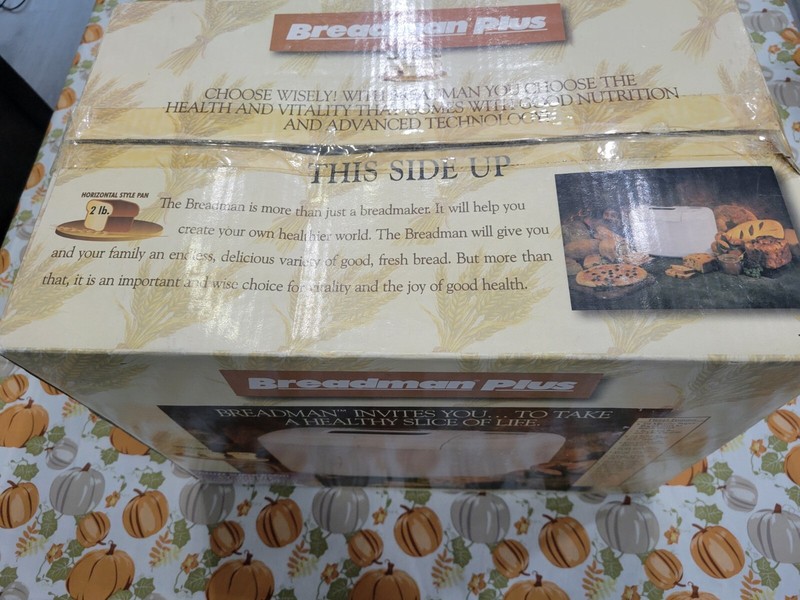 "New" NOS Breadman Plus - TR845 Bread Maker - NIB Sealed - gallery
