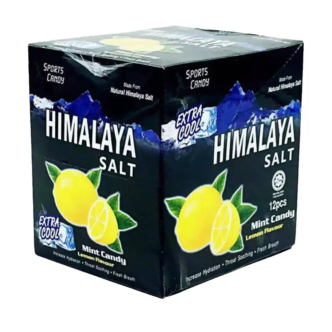 Himalaya Salt Sport Candy Mint Lemon Flavor Genuine (15g x 12 pack) X 3 Box gallery