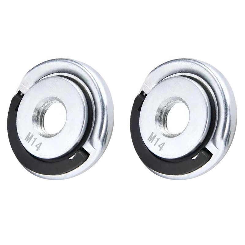 2pcs M14 Quick Release Nut Pressure Plate Fastener for Most Grinders Accessories gallery