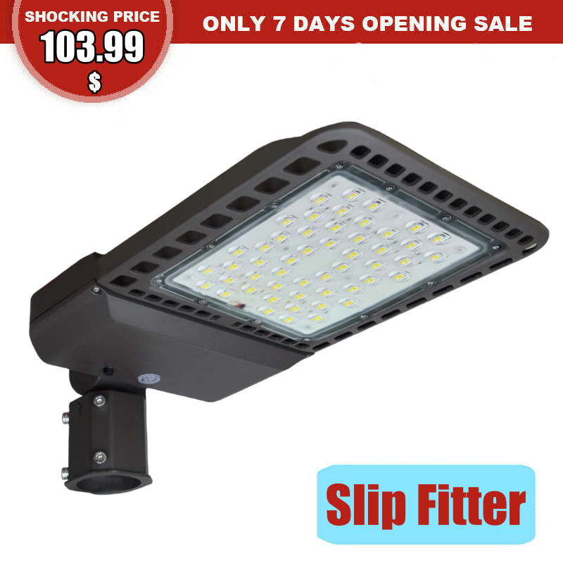 200/300W LED Parking Lot Light Commercial Outdoor IP65 Shoebox Street Pole Lamp gallery