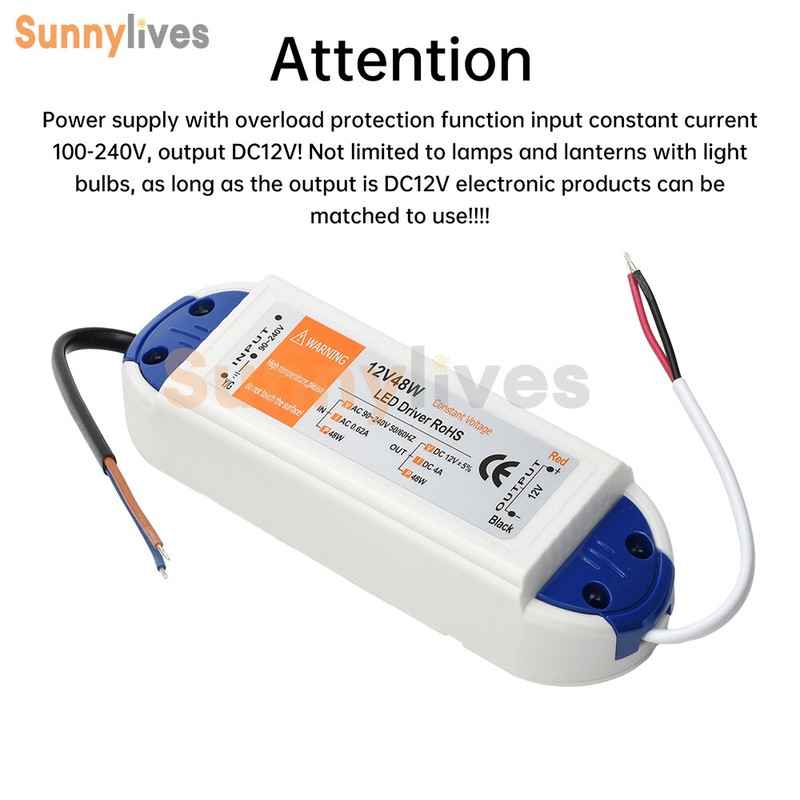 LED Driver Power Supply Adapter Transformer DC 12V 18W 28W 48W for LED Lighting gallery