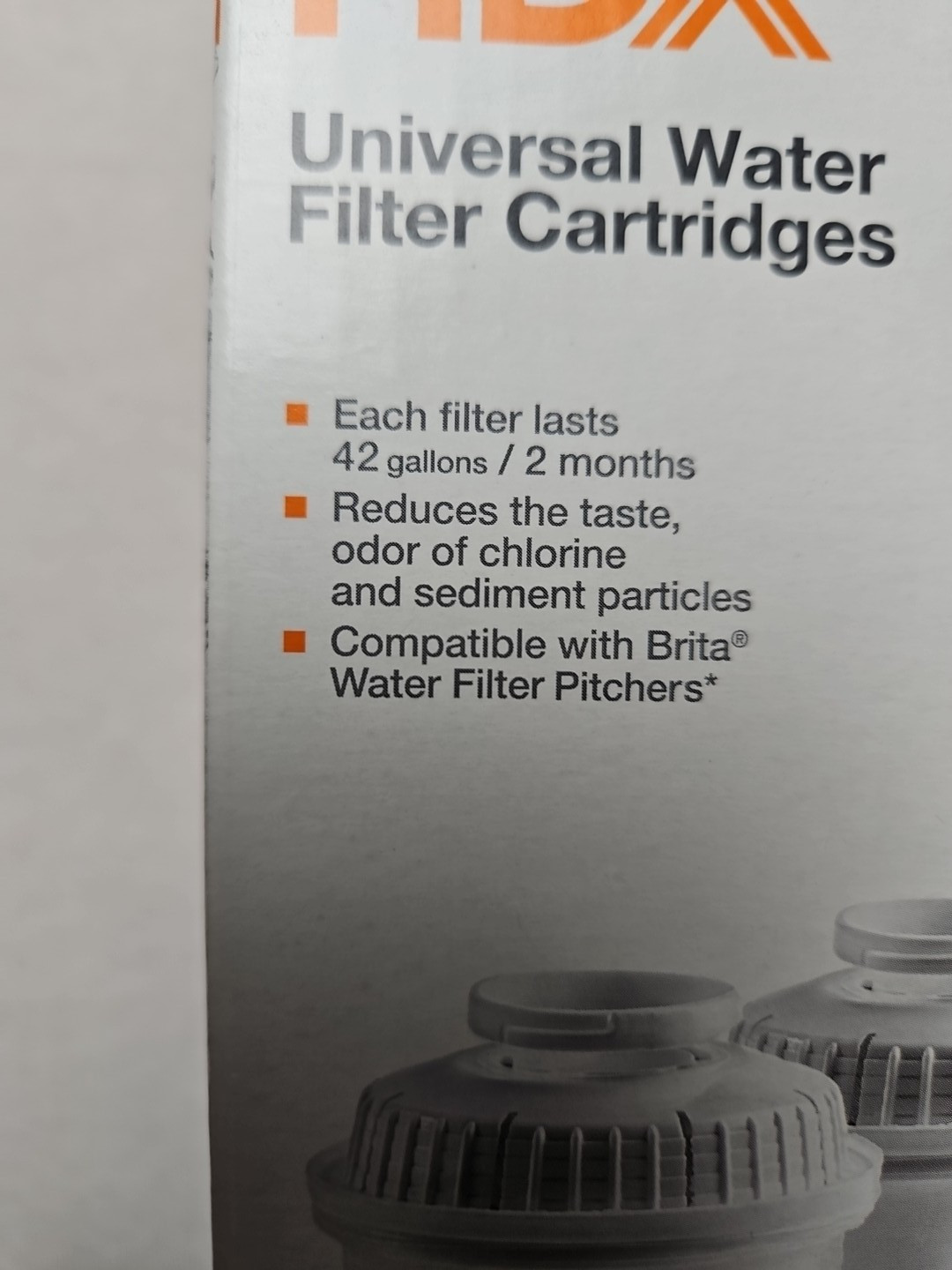 HDX Water Pitcher Replacement Water Filter Cartridges BPA Free gallery