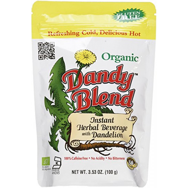 Dandy Blend Instant Herbal Beverage with Dandelion Organic 3.53 Ounces