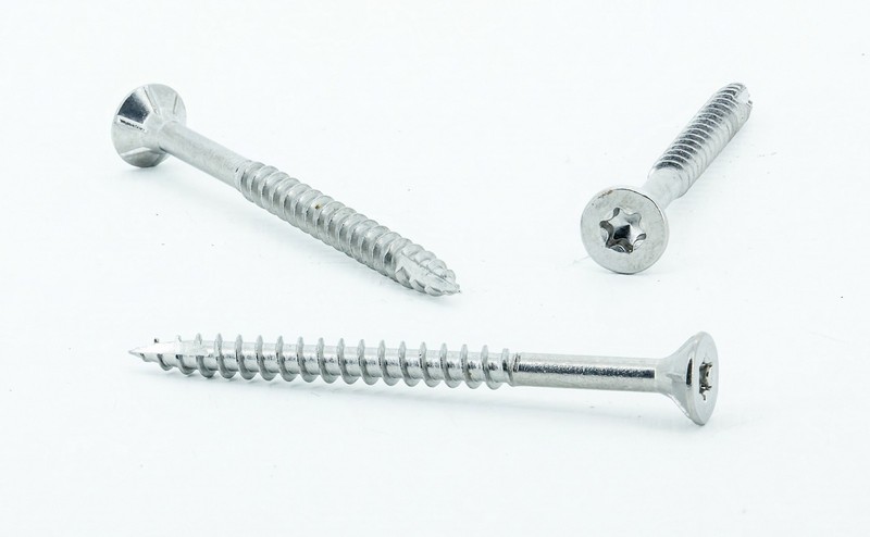 Stainless Steel Deck Screws #10 X 2 1/2" Star Drive T25 Torx (QTY 350 - 4lb) gallery