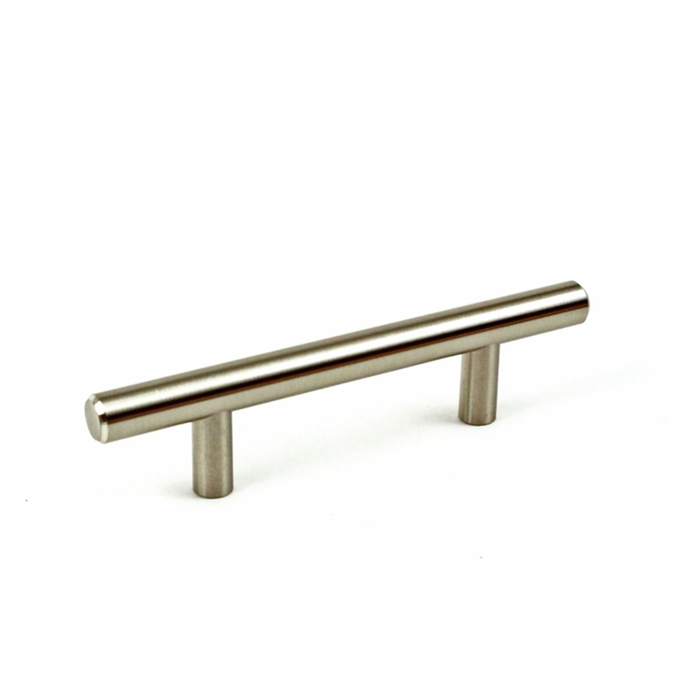 5" Solid Steel Modern T-Bar Kitchen/Bathroom Cabinet Hardware Pull Handle 76 c/c